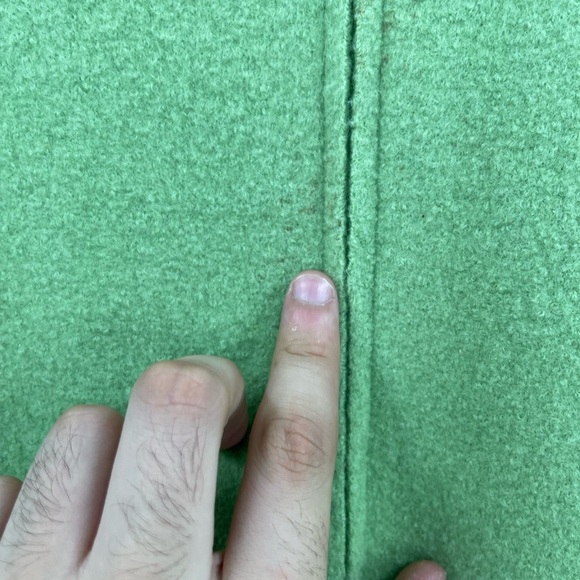 Women’s Eileen fisher wool green blazer jacket size petite medium - Picture 2 of 9